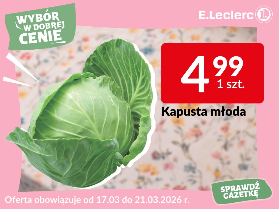 Kapusta 17-21.03.2026